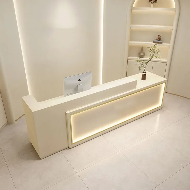 

Mostrador De Tienda Office Desk Furniture White Front Office Reception Desk Receptionist Small Bar Cash Register Desk Meuble