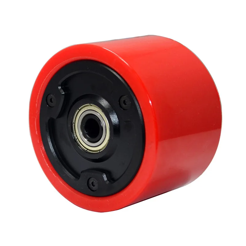 

Wheel hub low speed motor, scooter brushless motor integrated wheel 70 brushless, with PU wheel
