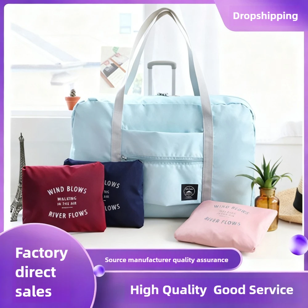 Foldable Travel Duffle Bag Lightweight Carry on Luggage Large Capacity Weekend Trip Overnight Sports Gym Bag Multiple Colors