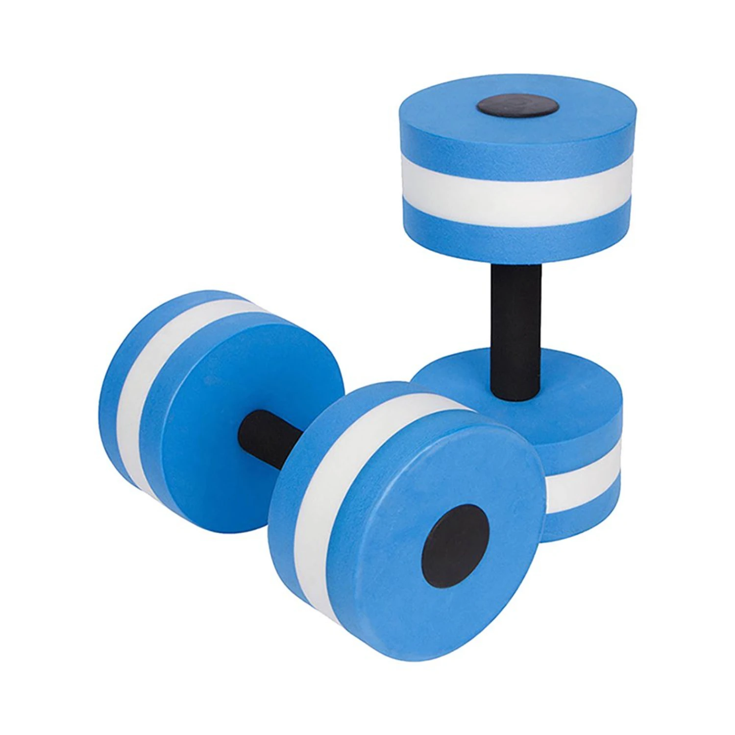 Aqua Fitness Barbells Foam Dumbbells Hand Bars Pool Workout Exercise 1 Pair