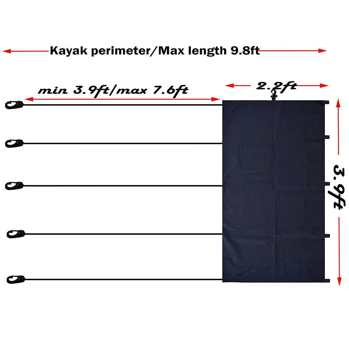 

Kayak Cover Boat Chair Seat for Accessories Kayaks Waterproof Ocean