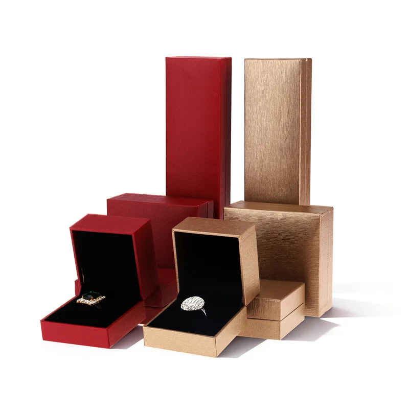 

Jewelry storage box ring stud necklace pendant bracelet storage and display box wedding and proposal gift box