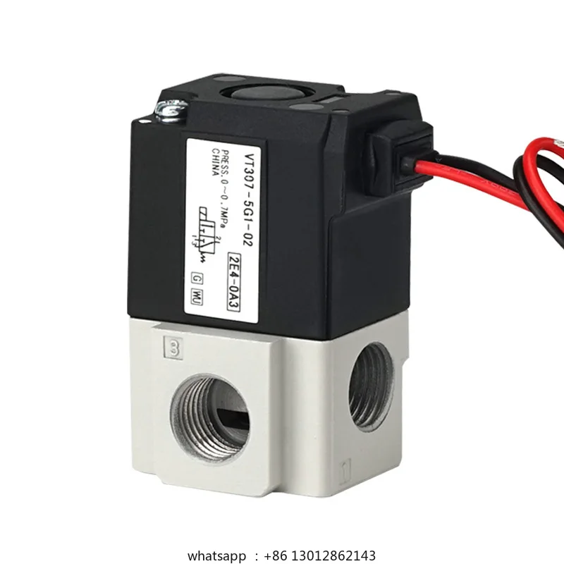 

Pneumatic high frequency solenoid valve two-position three-way vacuum negative pressure control valve VT307-5G1-02/4G1/6G1-01