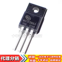 5PCS/LOT New Origina 5N60 FQPF5N60C MOTF5N60 QF5N60 SVF5N60F TO-220F 600V 4.5A 600V N-Channel MOSFET