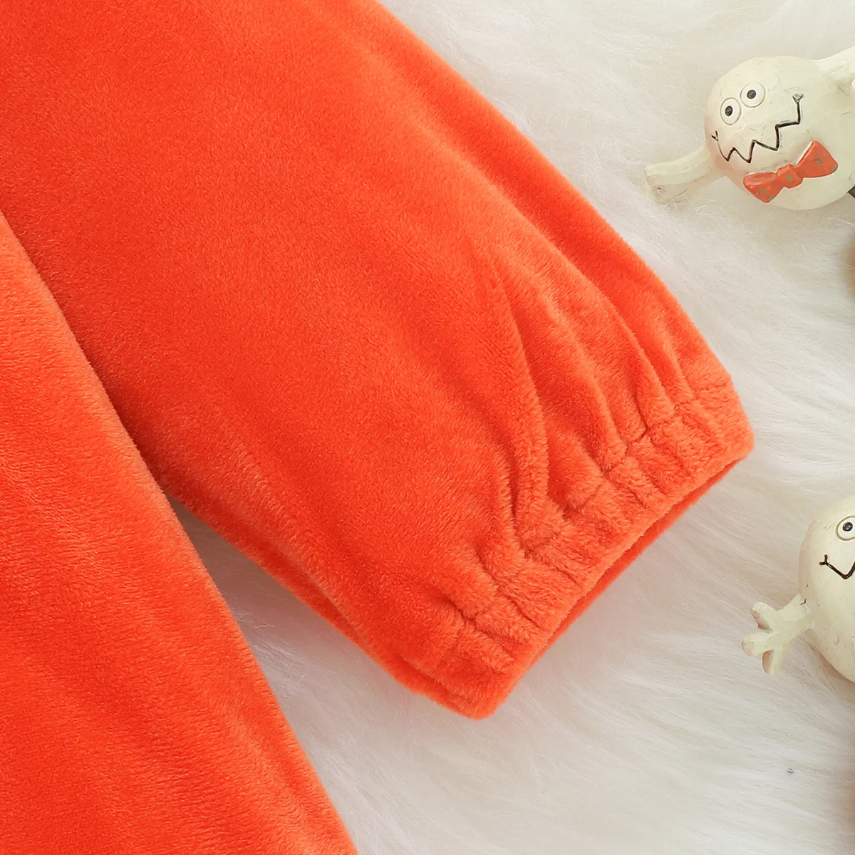 وجه اليقطين المضحك! بدلة أطفال بغطاء للرأس وأكمام طويلة وياقة الخفافيش المضحكة على شكل وجه اليقطين مناسبة لـ Da #5