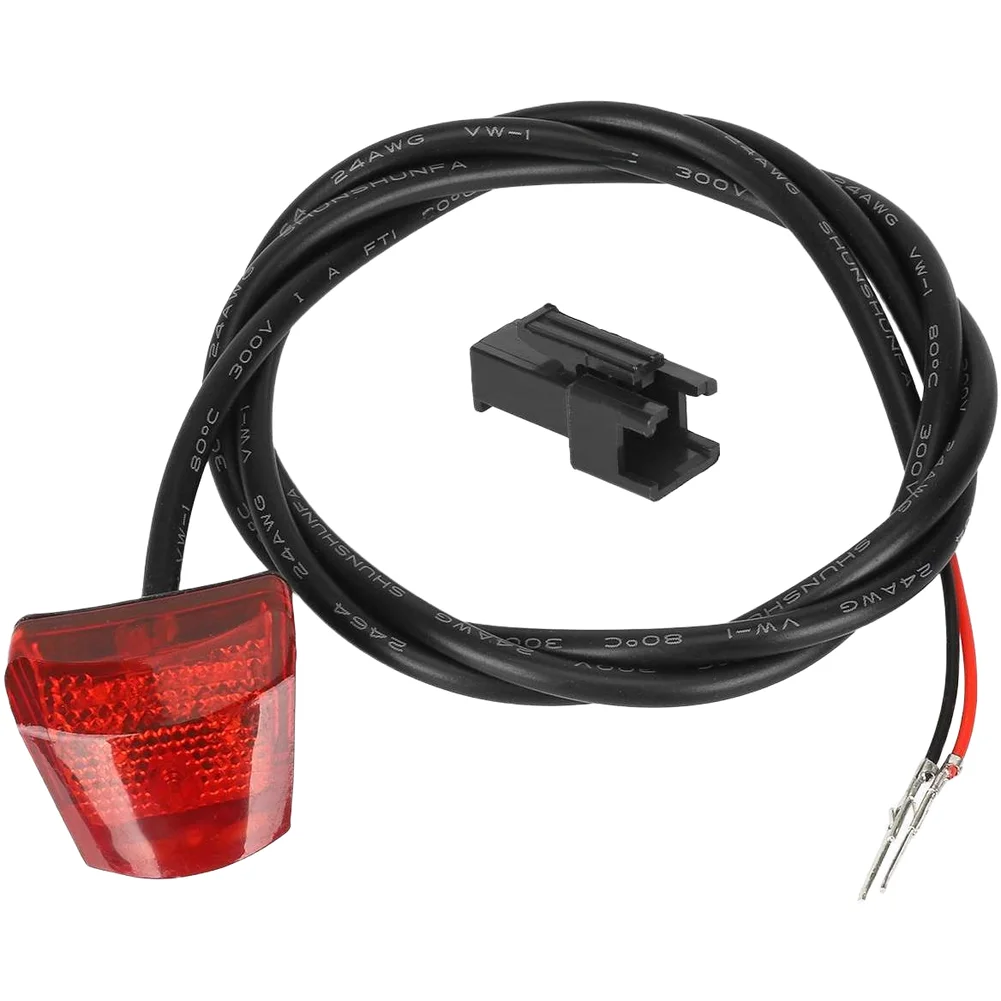 

Diamond Patterned Taillight with Black Terminal Block for KUKIRIN G2 Pro and Compatible Electric Scooter Frames