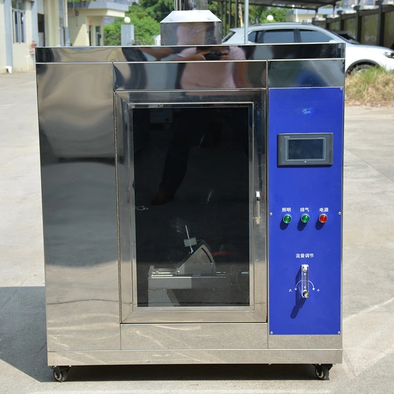 Horizontal and vertical combustion testing machine, needle flame glowing wire testing machine, automotive interior leakage