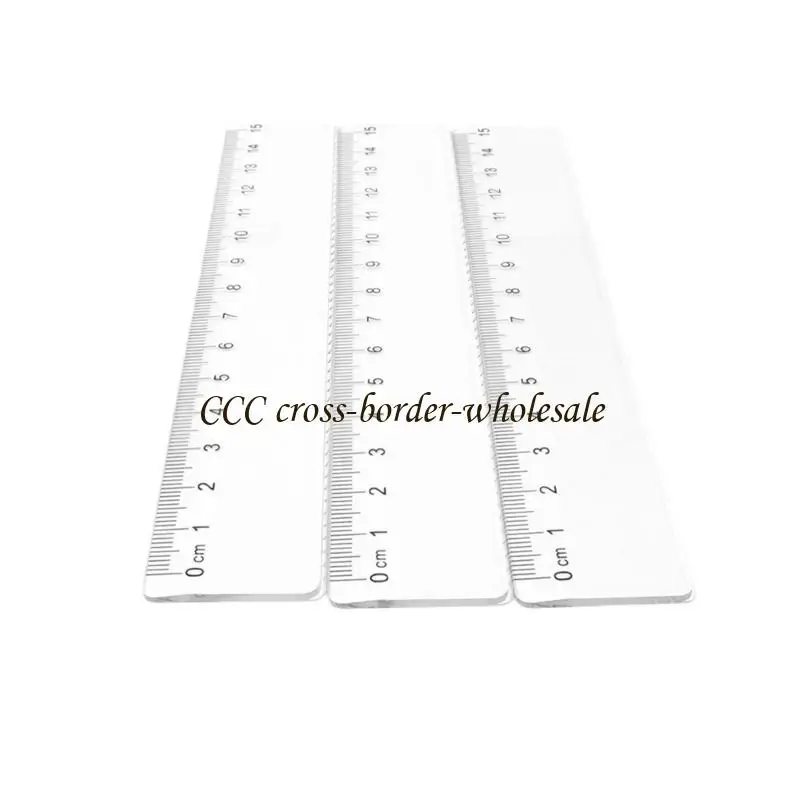 L41F 5 PCS 15см 20 см. Измерение правителя линейки Пластической линейки для школьного офиса