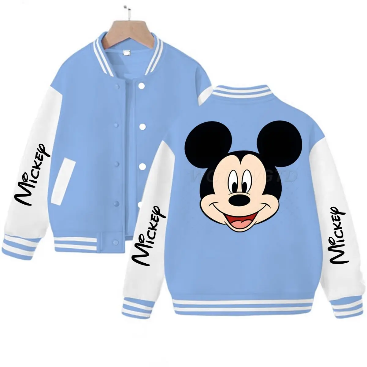 

New Mickey Mouse Anime Jacket Spring Autumn Casual Sweatshirt Women Men Long Sleeve Classic Character Girls Boys Jackets Gifts