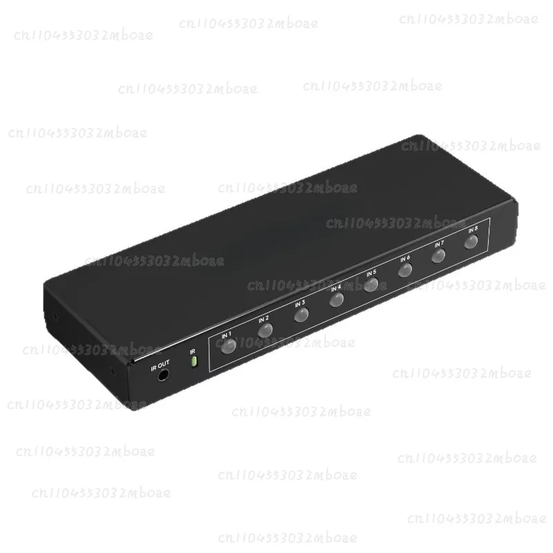 

HDMI-коммутатор HD 2.0 8 входов 1 выход (8x1) с функцией Time Sharer и пультом ДУ, 4K 60 Гц