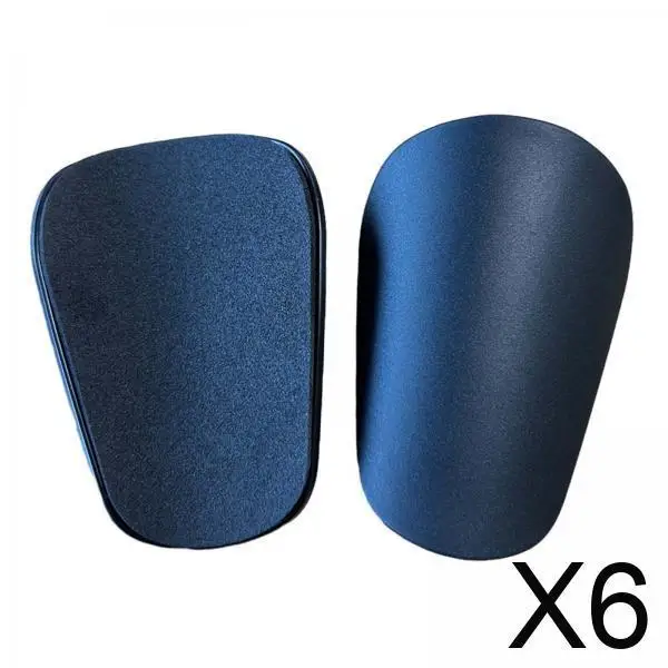 6x Compact Football Shin Guards for Enhanced Protection During Sports Activities