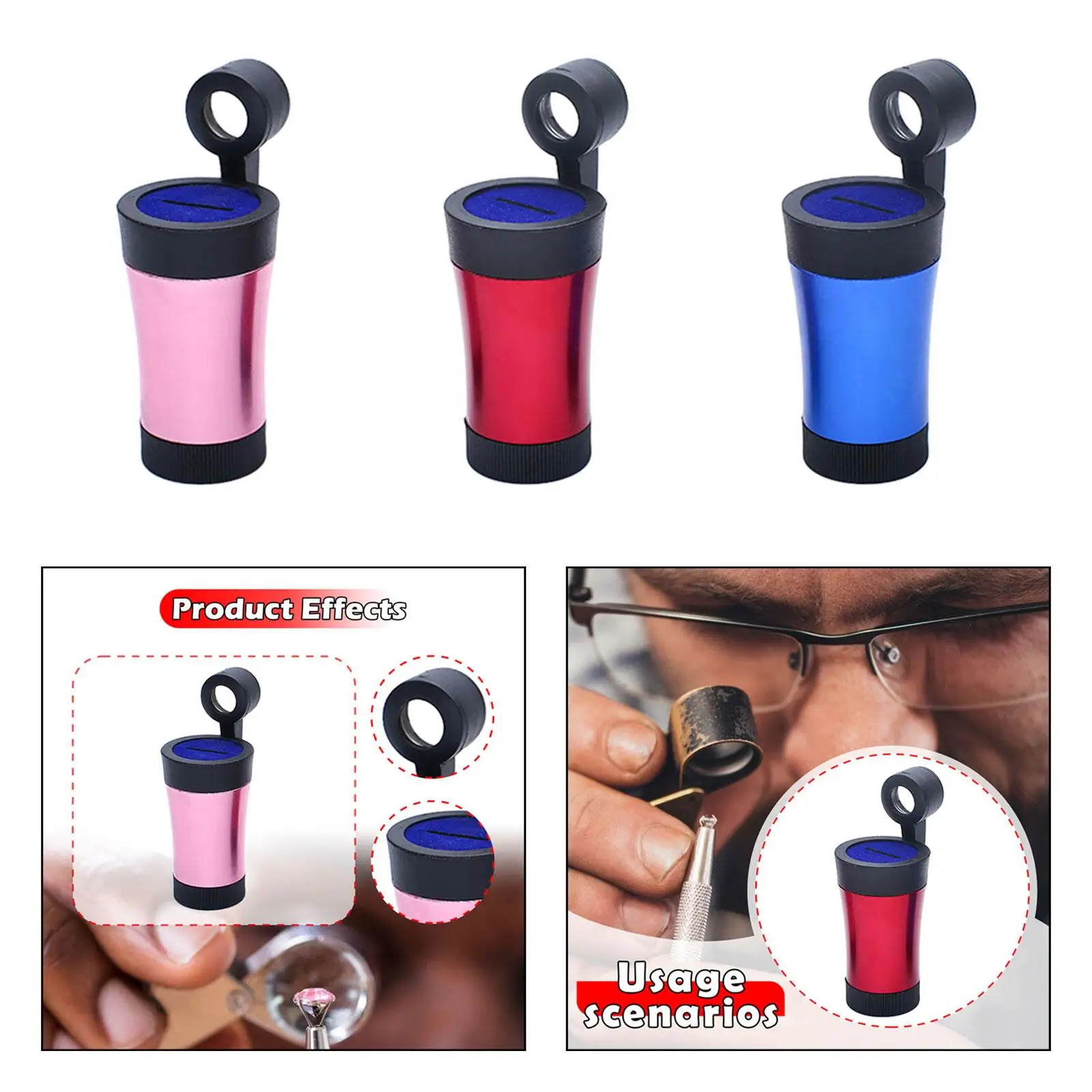 

Считыватель алмазных надписей, идентификация талии, прочная лупа для ювелирных изделий, средство просмотра надписи для бытовых любителей, профессионалов