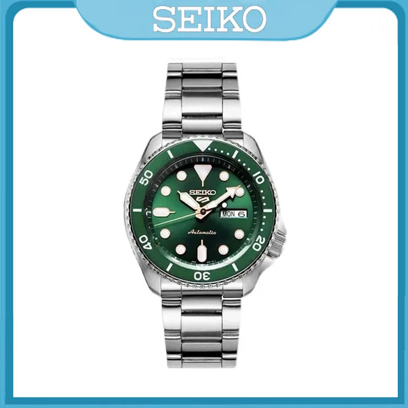 Original SEIKO Watch Men\'s Series automatic Waterproof Steel Band Round Rotatable Quartz Wristwatches SRPD53K1 for Seiko 5 Watch