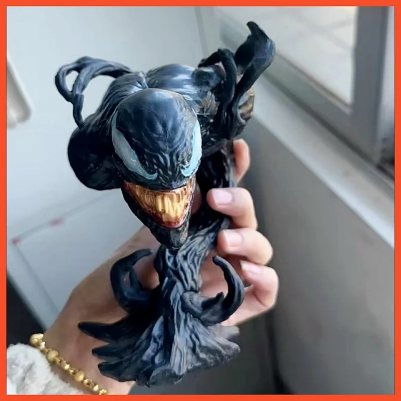 

In Stock 20cm Marvel Venom Anime Figure Customized Model Dolls Resin Action Figurine Decorative Collectible Model Toys Gifts