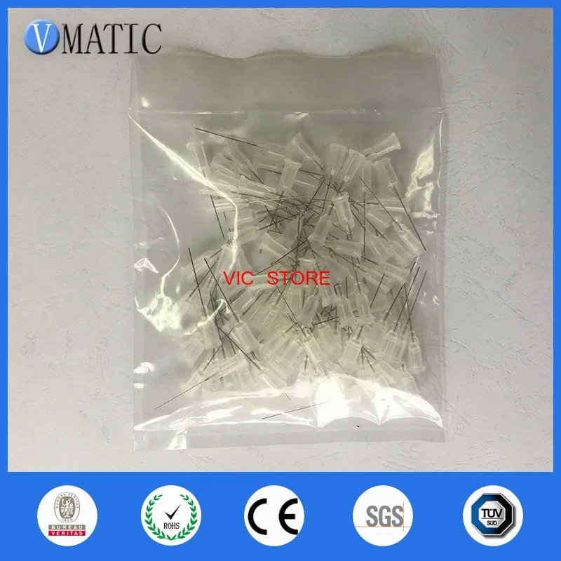 

Free Shipping 100Pcs 27G 1'' Dispensing Needles For Glue Dispenser