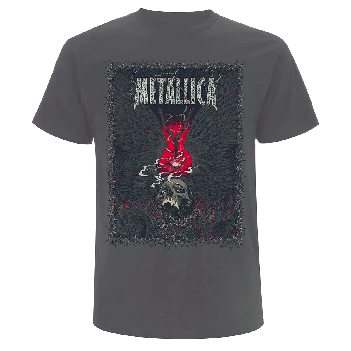 Camiseta de la banda Metallica Reload - Where the Wild Things Are 2026, camiseta 100% de algodón unisex para hombre y mujer, camiseta para fanáticos de la gira Y2k
