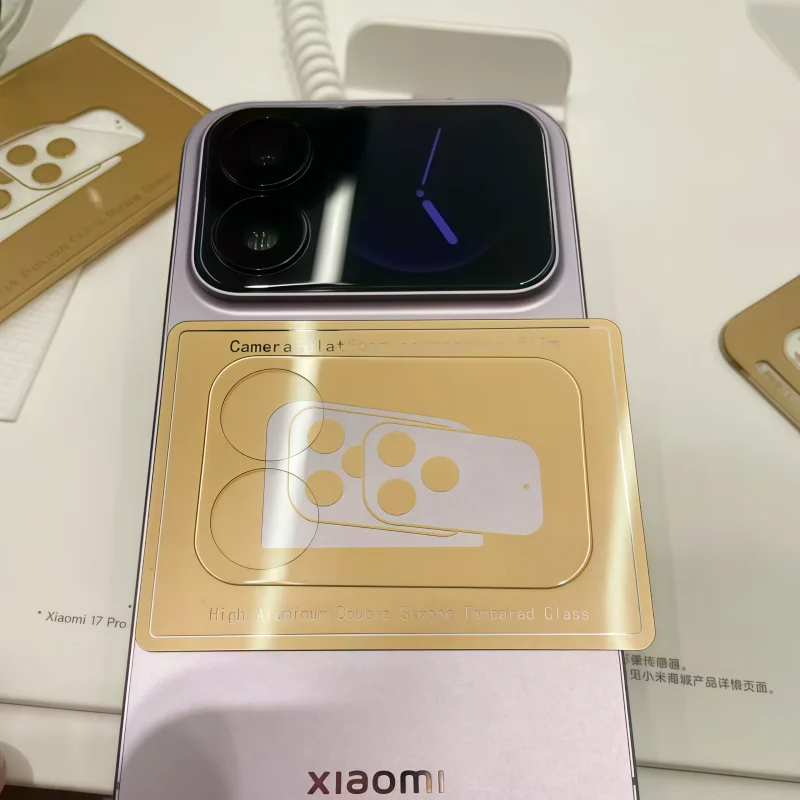 3 قطعة قاعدة عدسة الكاميرا حامي ل Xiaomi 17 برو ماكس ل Xiaomi 17Pro مقاوم للماء المضادة للخدش طبقة رقيقة واقية ل Xiaomi 17
