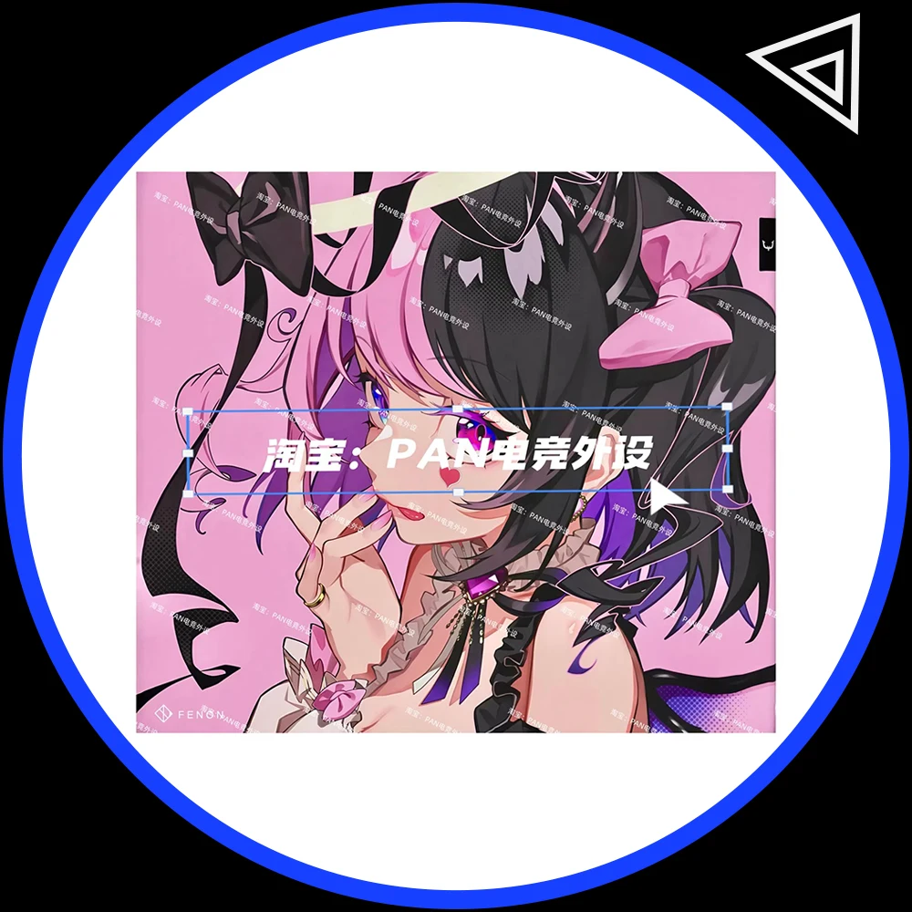 PAN Esports DEVIL Glass Mousepad Smooth and Speed Mouse Pad FPS Coating Full Coverage Primer For APEX CSGO PC Accessories Gifts