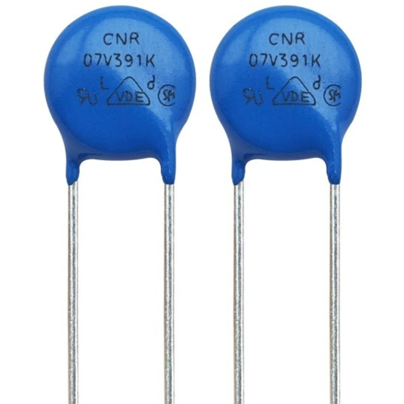 100pcs CNR 07V391K Varistor High Energy 390V for Lightning Protection Surge Arrestor