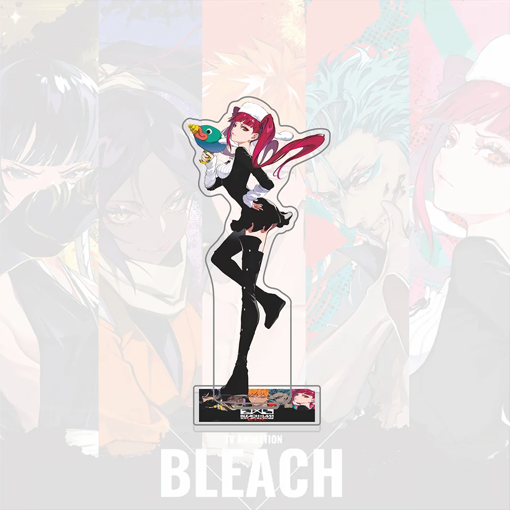 BLEACH X LAM Acrylic Standee & Keychain, Ichigo Grimmjow Riruka Sui-Feng Figure, Soul Art Showcase Desktop Decor Anime Figure view 5