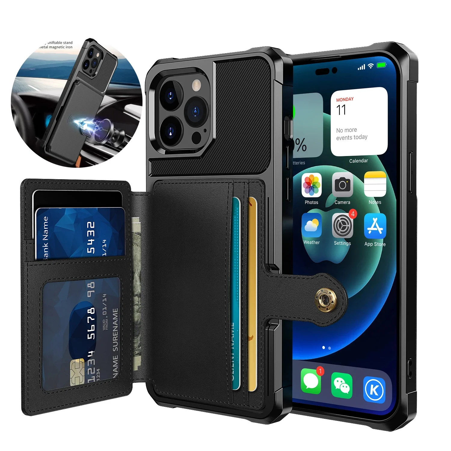 Magnetic Wallet Leather Case For iPhone 14 13 12 11 Pro Max XS Phone Cases Stand X 6S 7 8 Plus SE2022 Anti drop Cards Solt Cover Magnetic Wallet Leather Case For iPhone 14 13 12 11 Pro Max XS Phone Cases Stand X 6S 7 8 Plus SE2022 Anti drop Cards Solt Cover