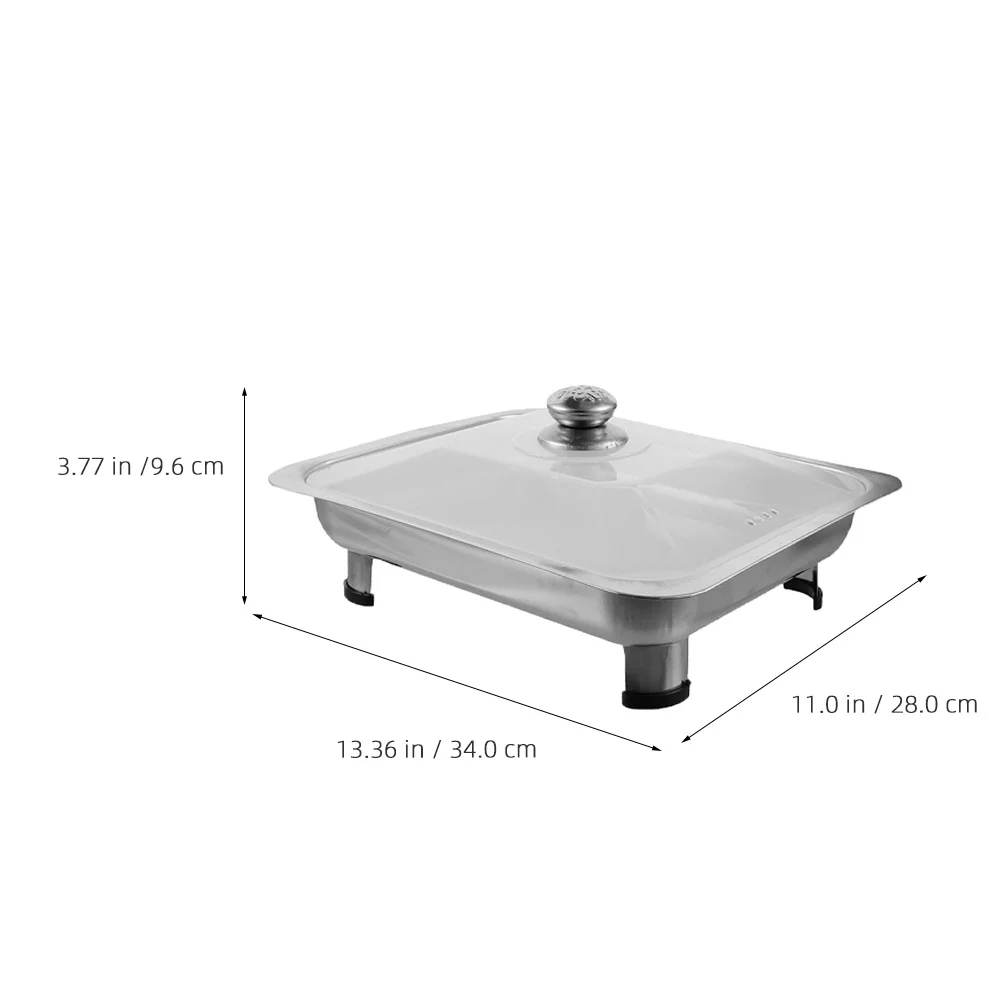 

Grilled Fish Stove Serving Dishes Buffet Tray Chafing Guard Warming Warmers Alcohol