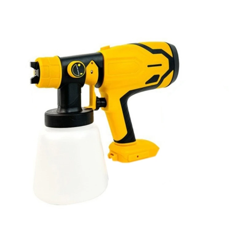 Y6GD Paint Sprayer Cordless Paint Sprayer with Nozzles 3 Patterns HVLP Sprays Paint Guns for House Painting Home Interior