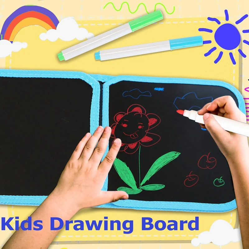 Erasable Drawing Doodle Book, Portable Reusable Writting Board For Kids Birthday Gifts, Magic Drawing Pad