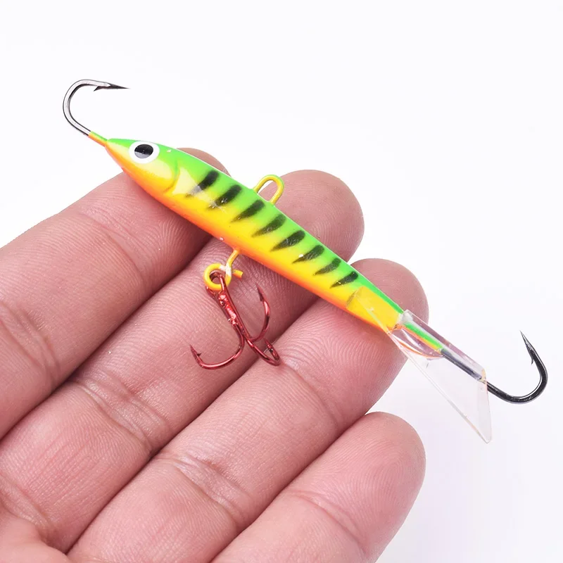 

1pcs ZWICKE Colorful Balancers Lures 8.3cm 18g Tackle Jigging Rap with Minnow Profile Hard Bait Pesca Tackle for Winter Fishing