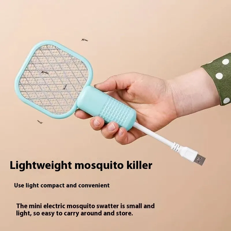 

Portable USB Mosquito Killer Lamp Small Size Bug Zapper Indoor Outdoor Insect Trap Rechargeable Fly Swatter Pest Control Tools