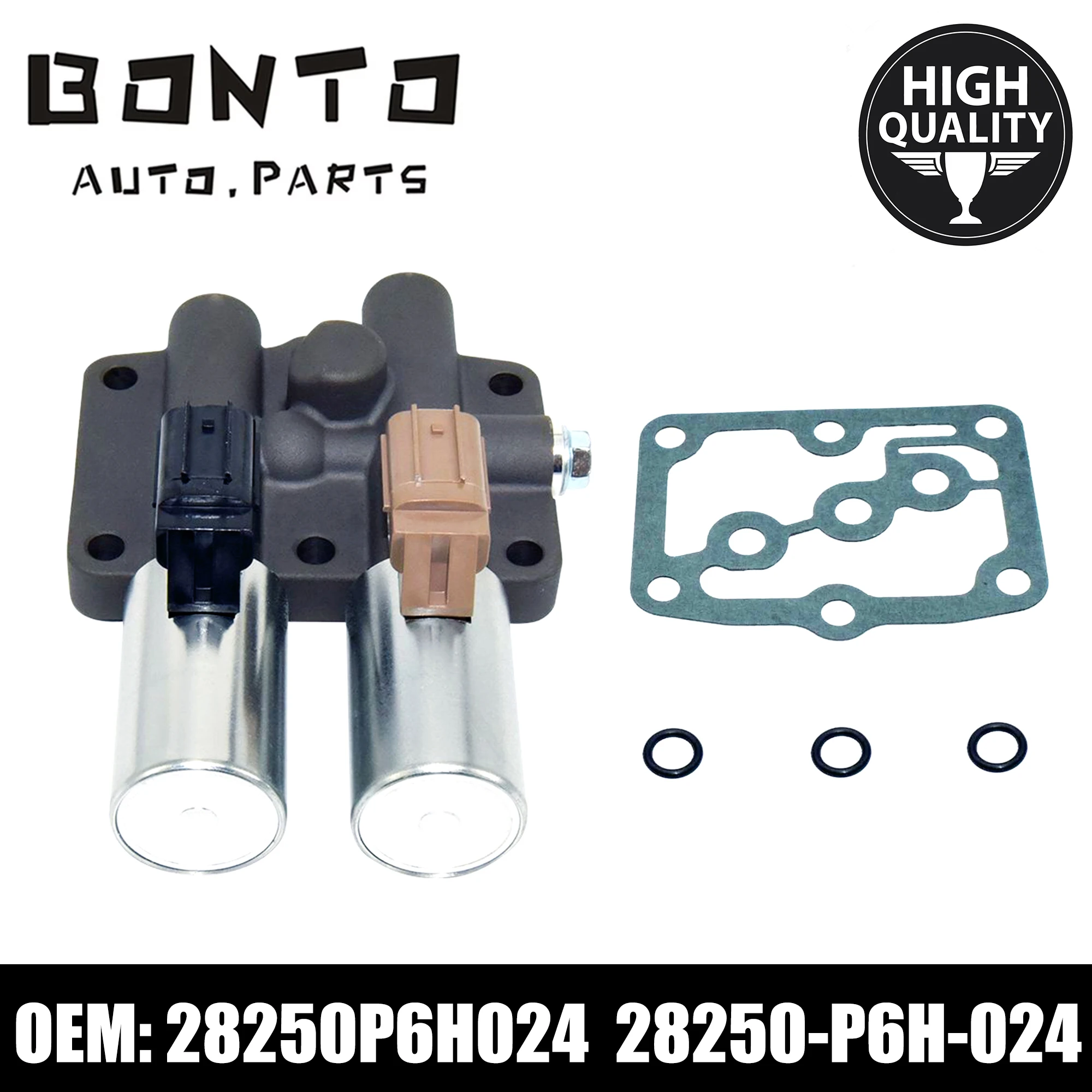 

BONTO Transmission Dual Linear Shift Solenoid For Acura Honda Isuzu Replace 28250-P6H-024 28250P6H024