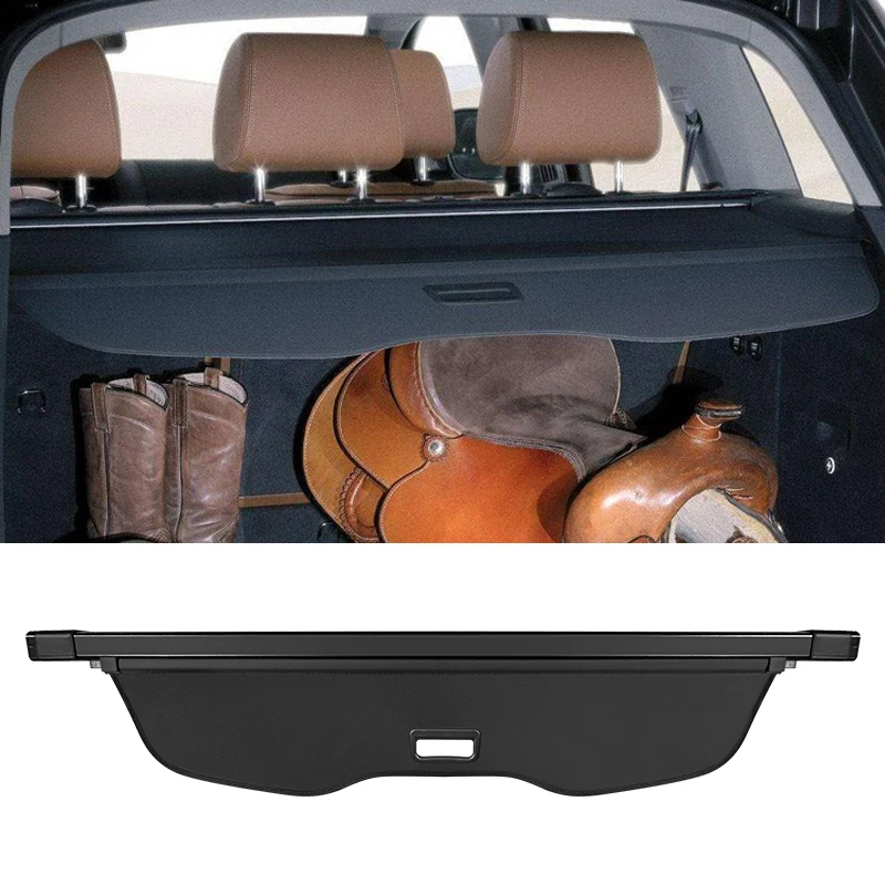 For Volkswagen Touareg 2004-2010 Retractable Trunk Cargo Cover Privacy Rear Trunk Shielding Shade VW Auto Accessories