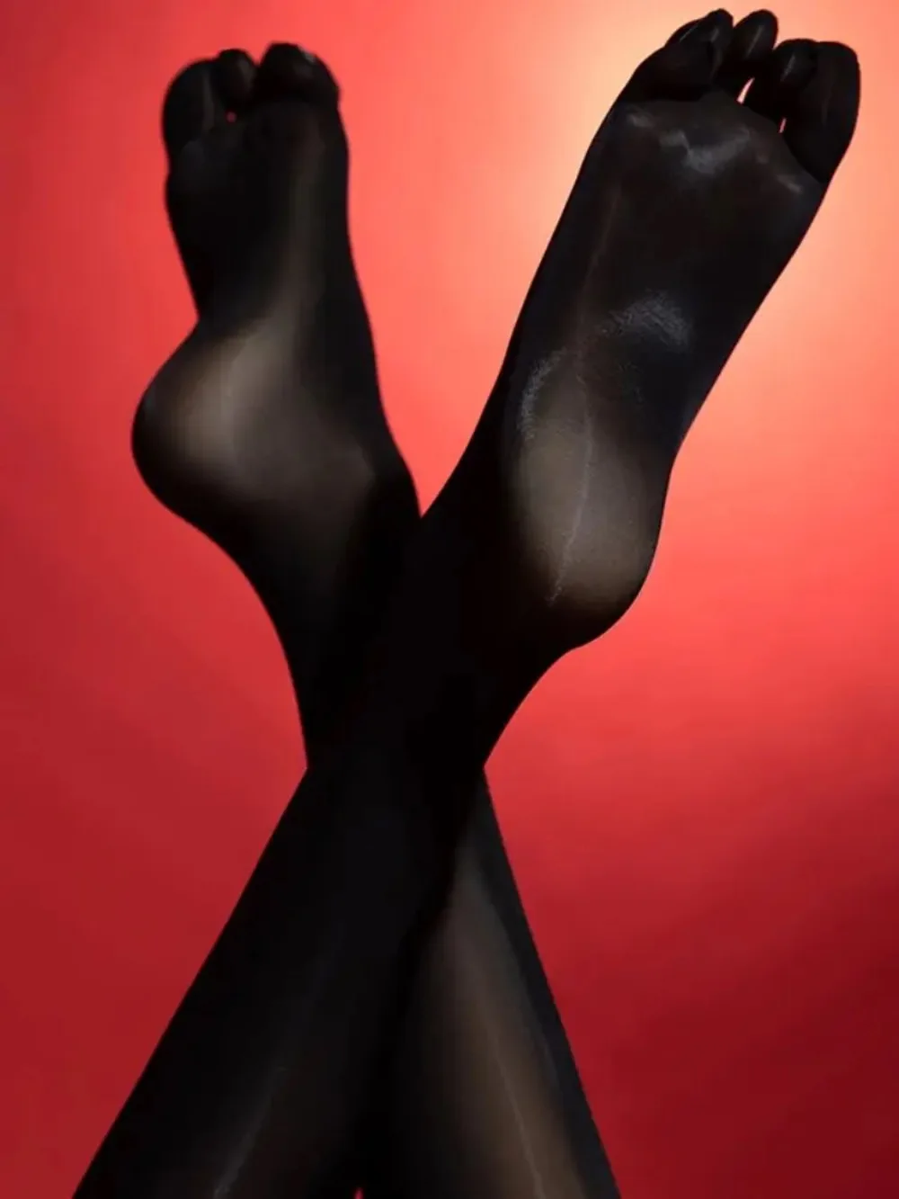 Unisex Shiny Separate Toes Pantyhose Close Open Crotch Collant Tights Sexy Strumpfhose Medias Negras Bodystocking Legging