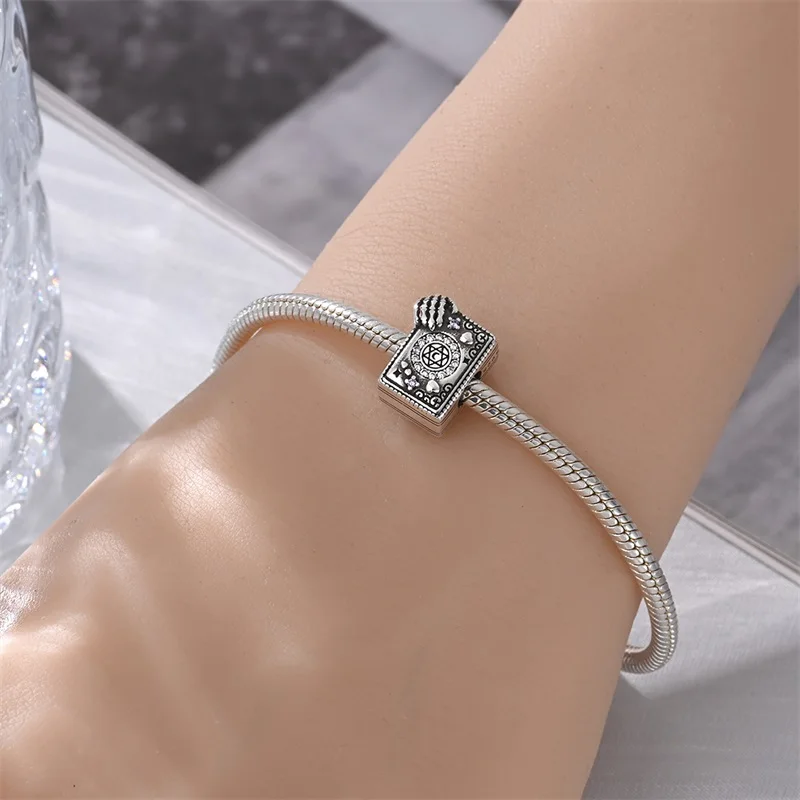 New Arrival 925 Sterling Silver Magic Book Charms Bead Fit Original Bracelet DIY Women Party Jewelry Gift