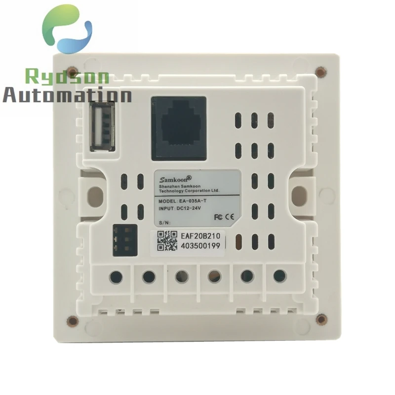 Imagem -02 - Samkoon 3.5 Polegada Dc24v Tela Sensível ao Toque Hmi Memória 128m Falsh Mais 64m Ddr2 Cpu Cortex Arm9 300mhz com Rs485 Ea035a-t