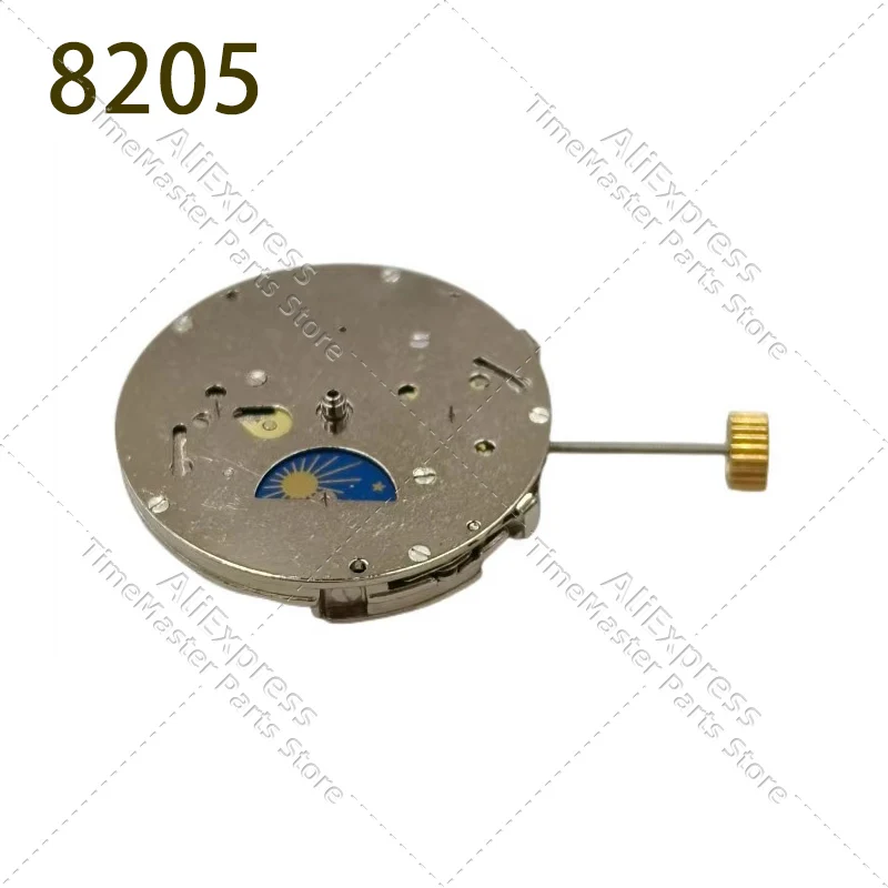 

New 8205 Multi-Hand Chinese Mechanical Movement 6-Hand 3.6.9 Movement Without Calendar Replacement parts for watch movements