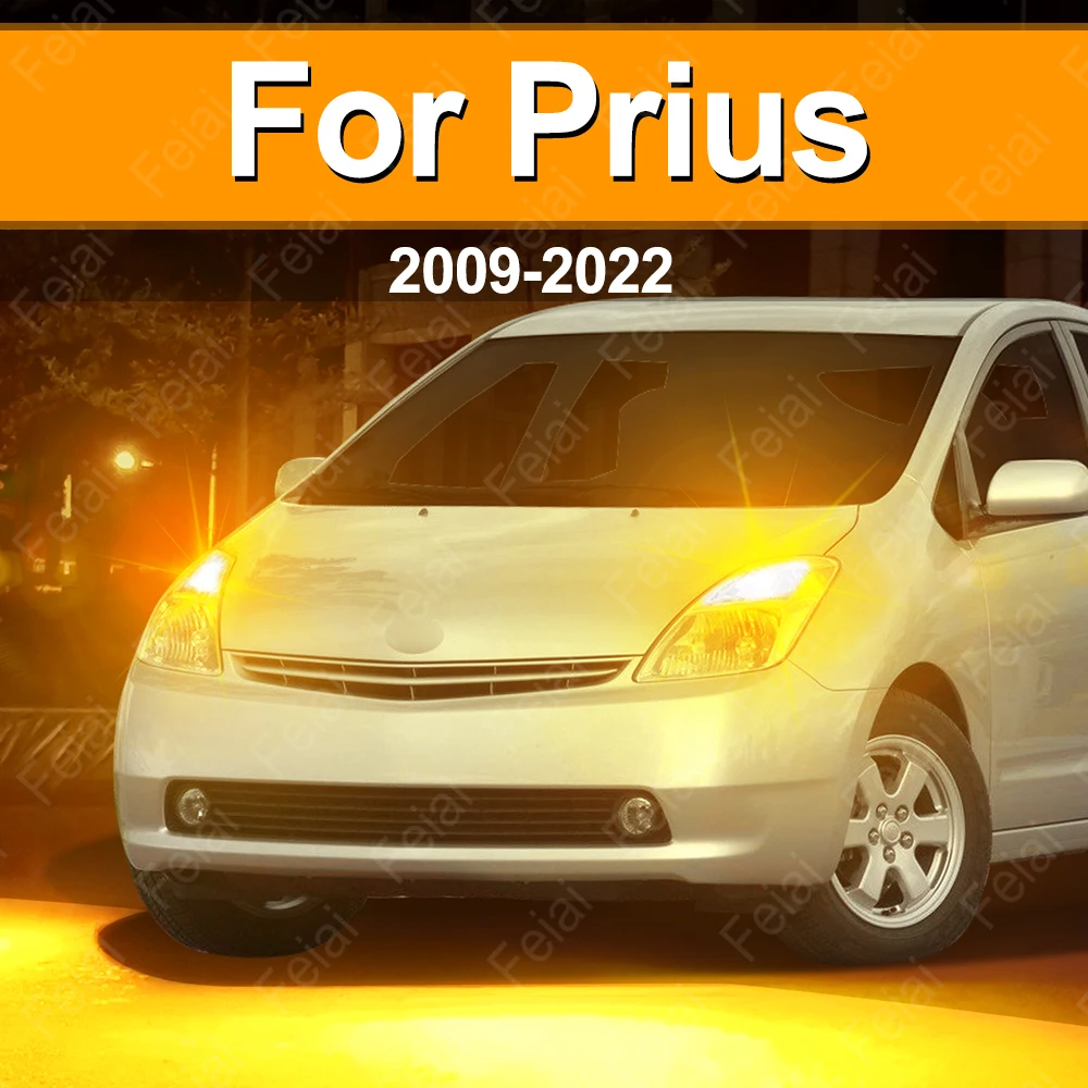 Turn Signal LED Indicator Light Bulb For Toyota Prius Plus V A C Alpha 2 3 4 Accessories XW50 ZVW30 ZVW35 ZVW30 ZVW50 XW30 Amber