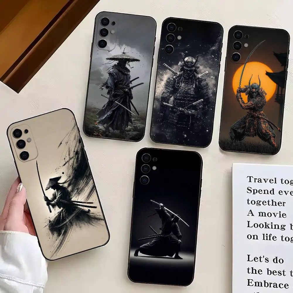 

S-Samurai Art B-Bushido-es Phone Case For Samsung S25,S24,S21,S22,S23,S30,Ultra,S20,Plus,Fe,Soft Silicone Black Cover