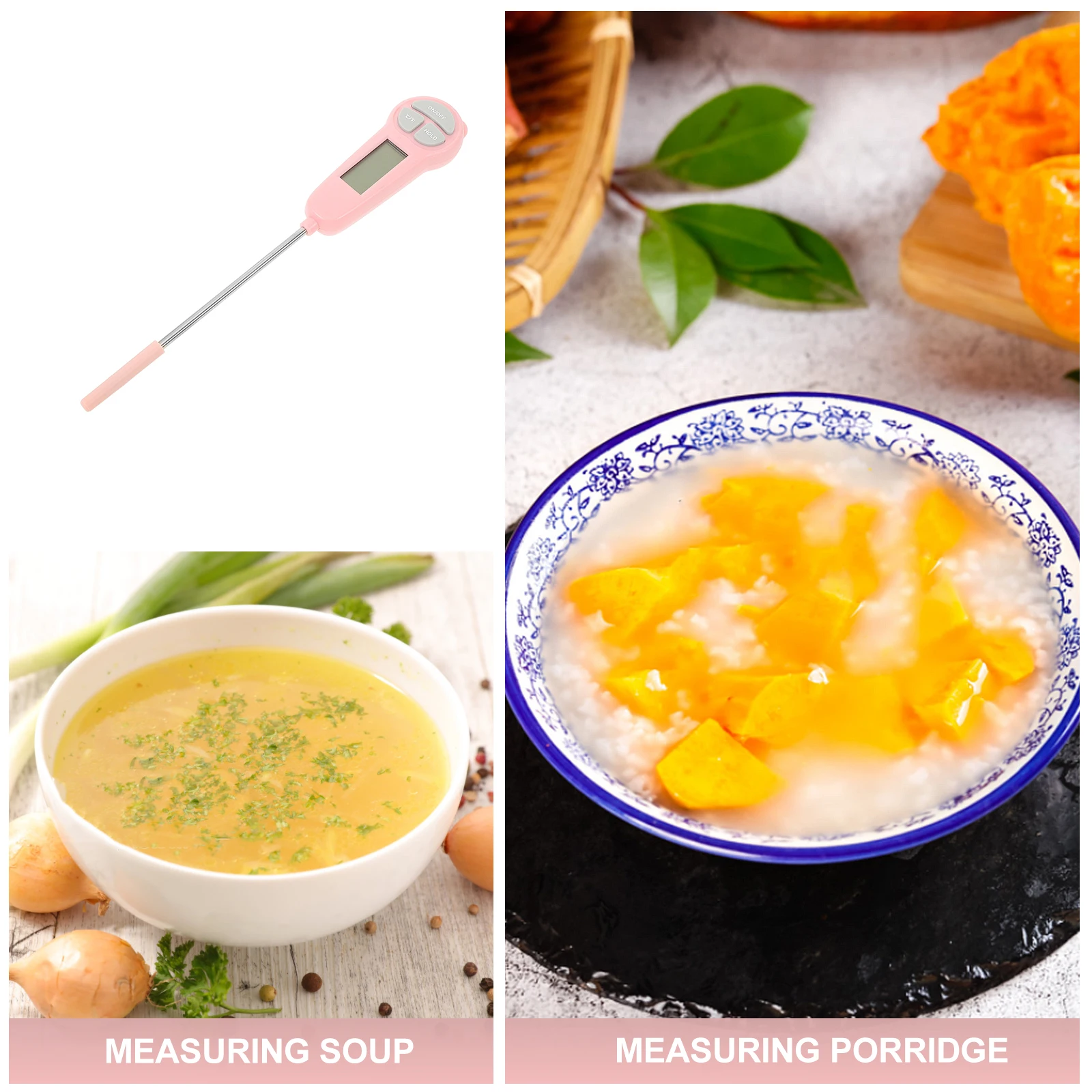 

Type Electronic Thermometer Water Proof Instant Read for Cooking Portable Monitor