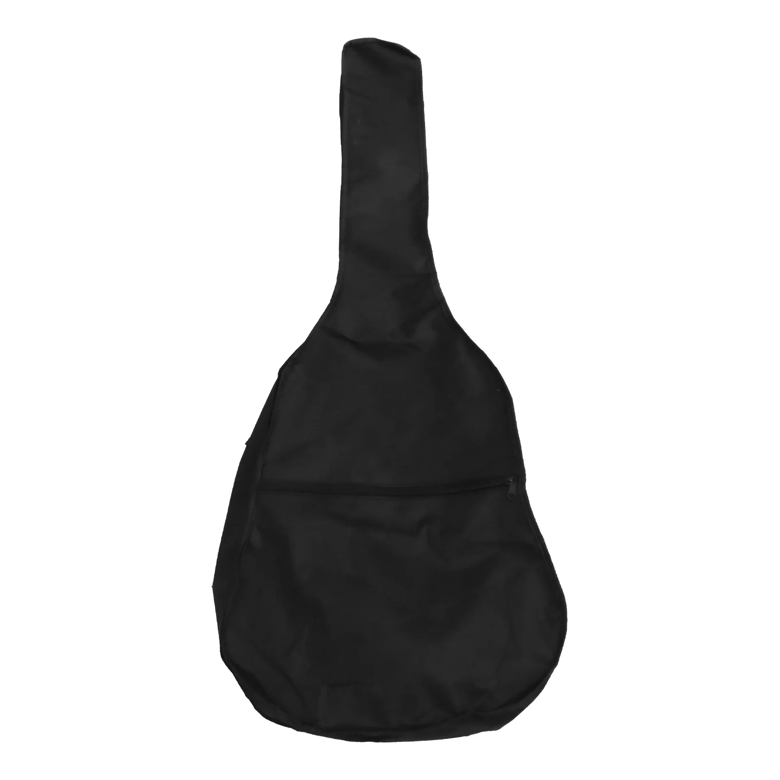 حقيبة الغيتار الشعبي 41 بوصة حقيبة الحفلة السوداء مقاوم للماء 600d أكسفورد القماش حمل مع جيب صغير حقيبة الغيتار الشعبي #6