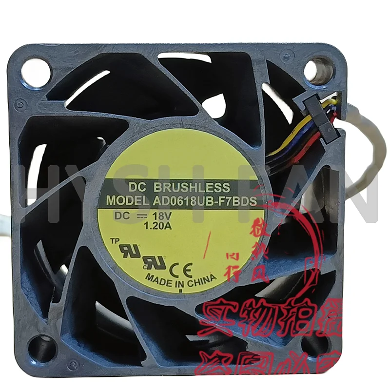 

AD0618UB-F7BDS 18V 1.20A 6038 Violent large Air Cooling Fan