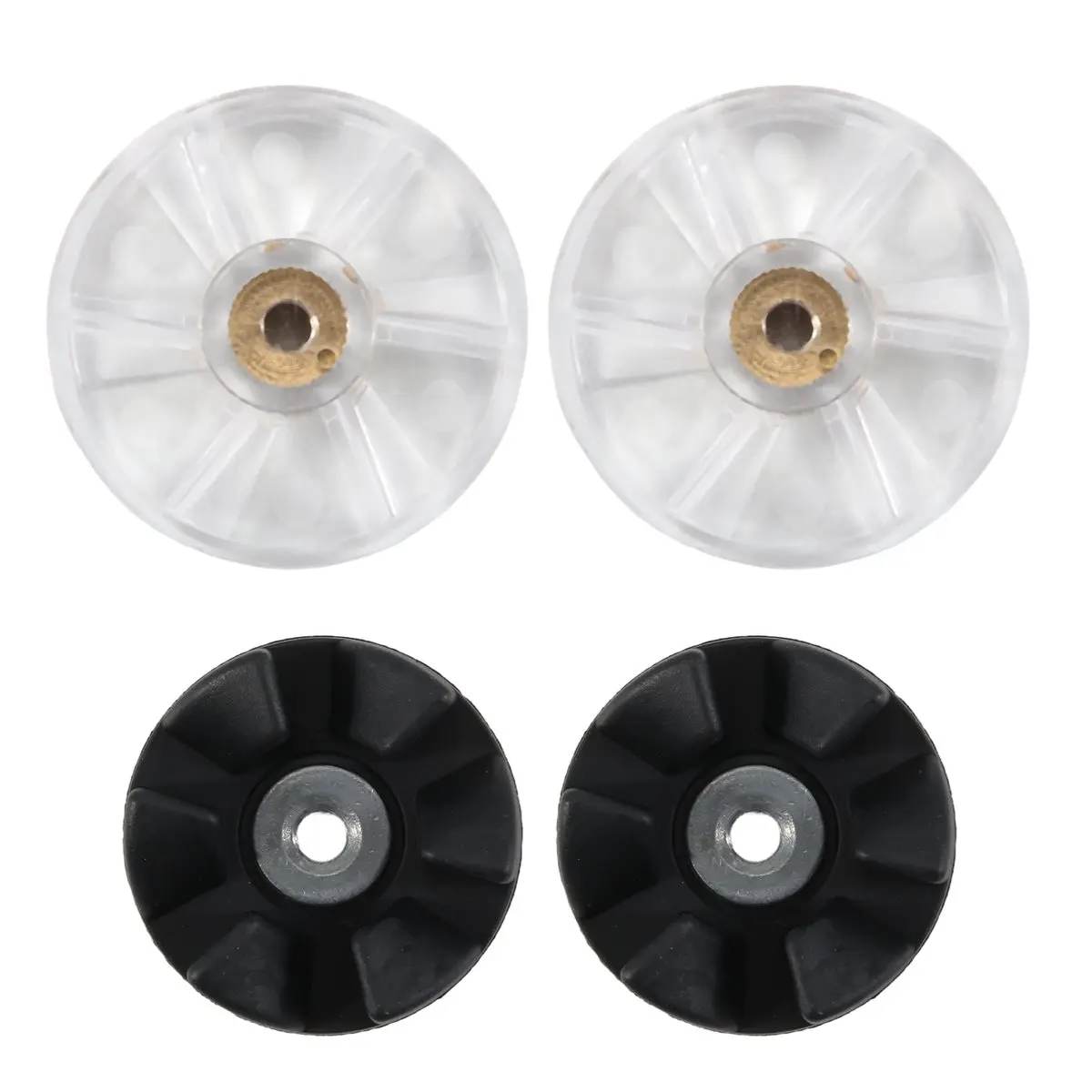 #46A 4 Pack Replacement Gears,for Nutri 600W 900W Blender Juicers,Connecting wheel,(plastic)