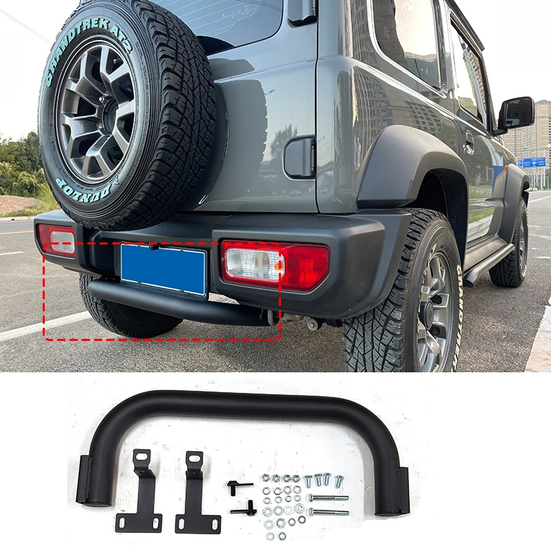 Paraurti anteriore in acciaio nero Bull Bar Guard protezione protettiva in acciaio paraurti griglia per Suzuki Jimny JB64 Sierra JB74W 2019 2024