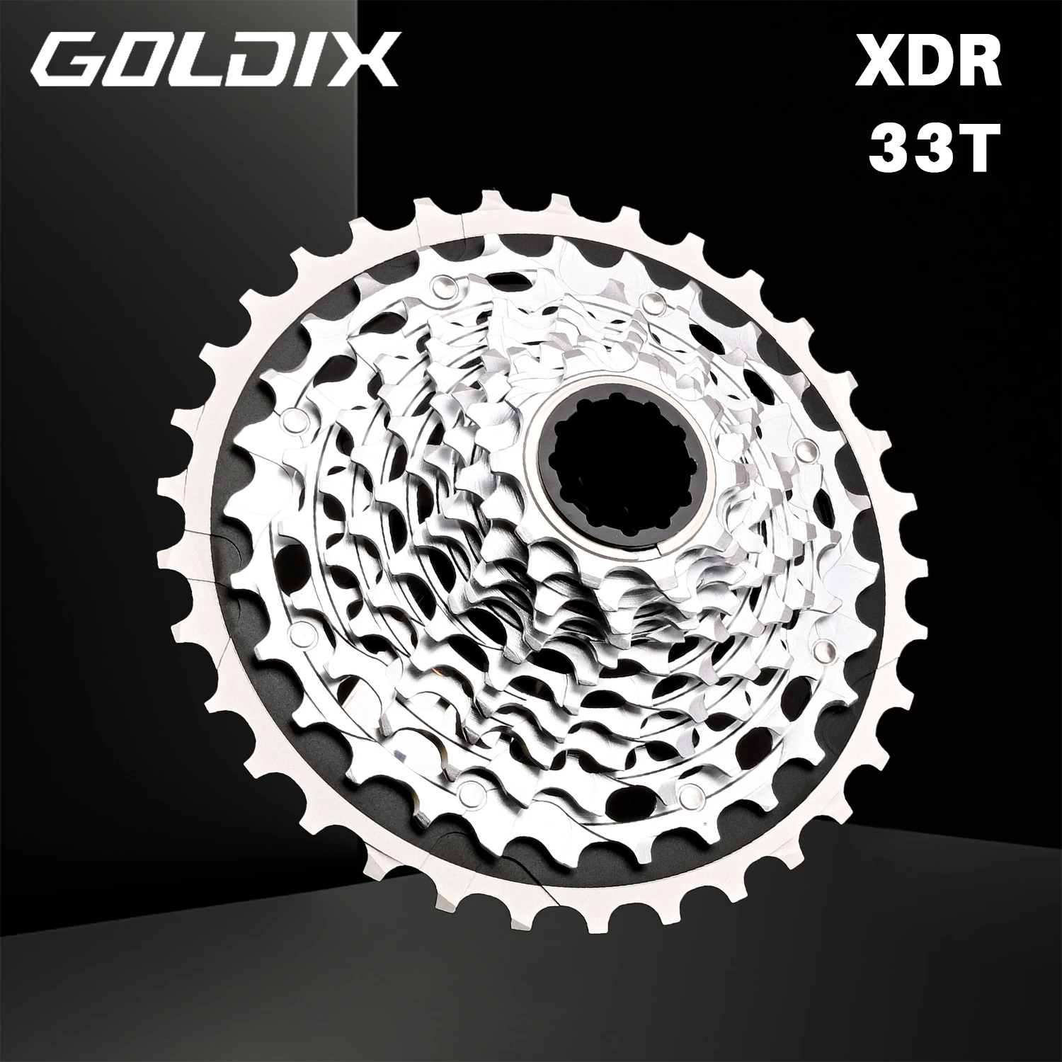 GOLDIX road bike CNC integrated ultra lightweight 12 speed flywheel, suitable for SRAM XDR RED AX XPLR electronic transmission image 3