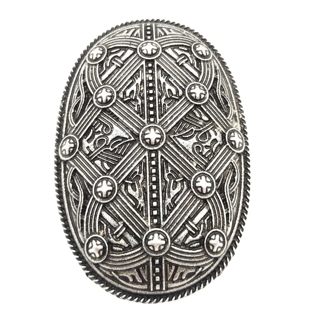 1Pcs Viking Brooch Pin Scandinavian Norse Norway Sweden Iceland Brosch Talisman Jewelry