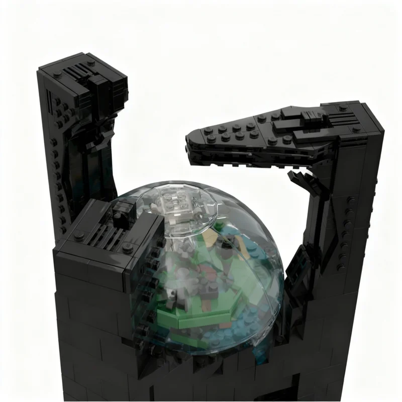 1274pcs MOC ARK From Survival Evolved Ascended Games Model Building Blocks DIY Gift Creative Collectible Display Decor Premium