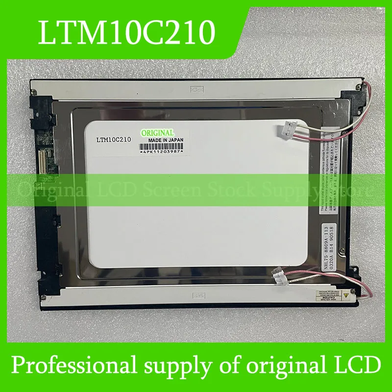 LTM10C210หน้าจอ LCD ขนาด10.4นิ้วส่งเร็วที่ผ่านการทดสอบแล้ว