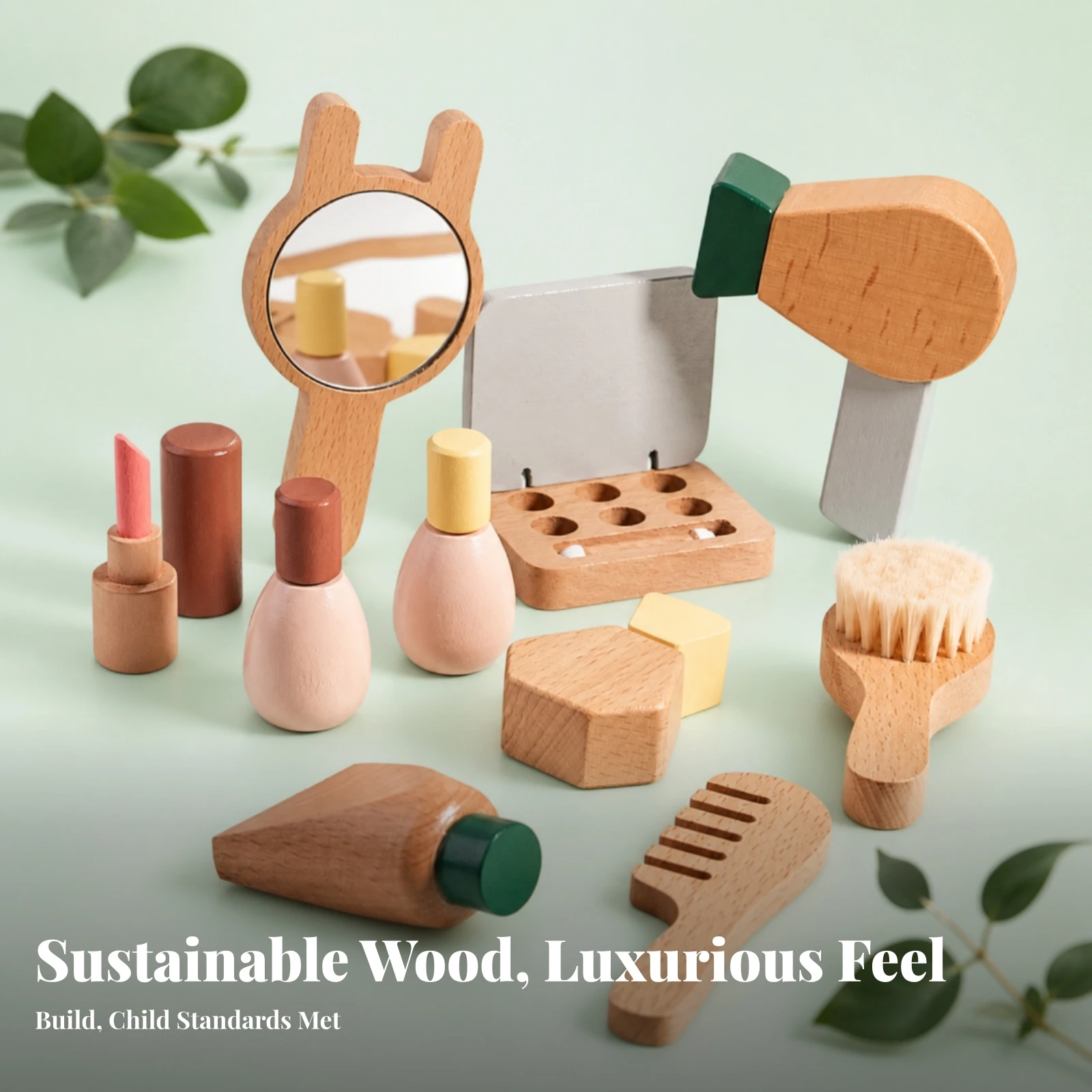 Beauty Salon Play Set with Mir - Beauty Makeup Vanity Set recension och pris