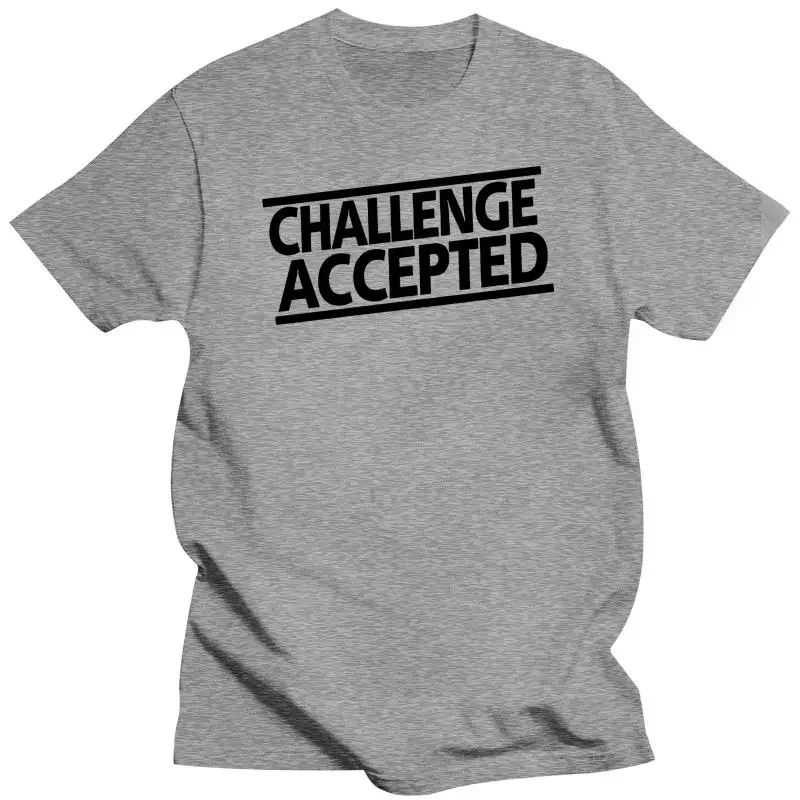 New Challenge Accepted How I Met Your Mother Himym Barney Stinson 2021 T Shirt 2021 T Shirts Funny Tops Tee 2021 Unisex Funny