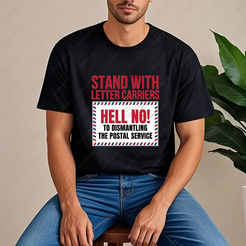 March 23 2025 Stand with Letter Carriers Men Women TShirt Protect The United States Postal Service Save USPS Don't Dismantle Tee
